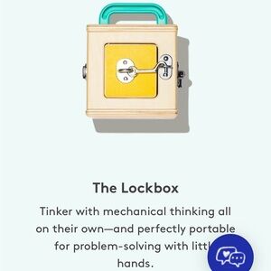 Lovevery Wooden Lockbox Toy